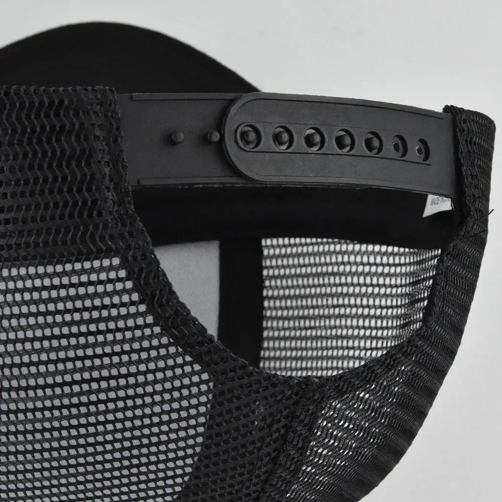 Spring Summer Printed Mesh Breathable Baseball Cap Personality Logo Men Women Couples Visor Hat