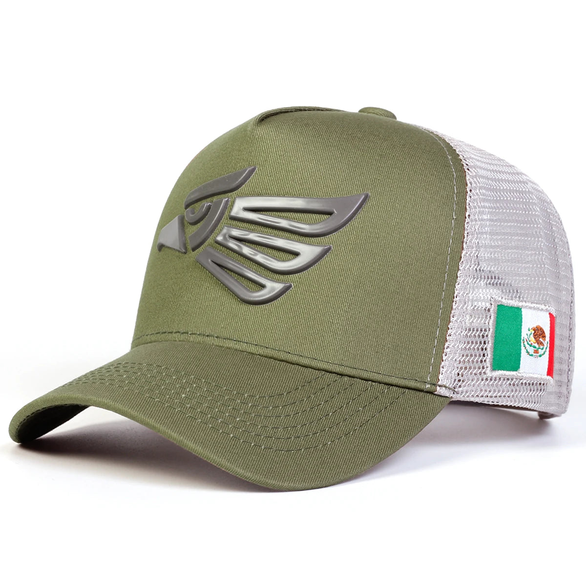Unisex Mexican Eagle Label Baseball Net Caps Spring Summer Outdoor Adjustable Casual Hats Hip Hop