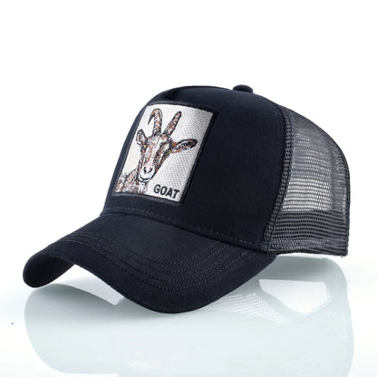Baseball Caps Men Snapback Hip Hop Hats With Eagle Patch Streetwear Trucker Caps Women Spring Summer Breathable Mesh Visor Bones