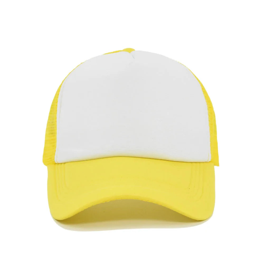 New 2026 Summer Mesh Baseball Cap for Unisex High Quality Adjustable Breathable Trucker Outdoor Sport Sun Hat Snapback Casquette