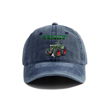 Fendt Agricultural Farming Tractors Distressed Baseball Cap Cool Men Retro Outdoor Summer Adjustable