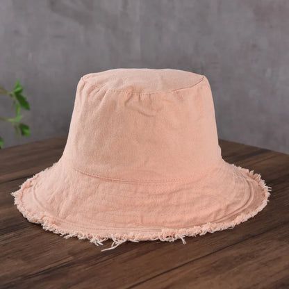 Fashion Foldable Burrs Bucket Hatsfor Women Men Beach Sun Visor UV Protection UPF 50+ Sun Hat Summer Large Wide Brim Panama Bob