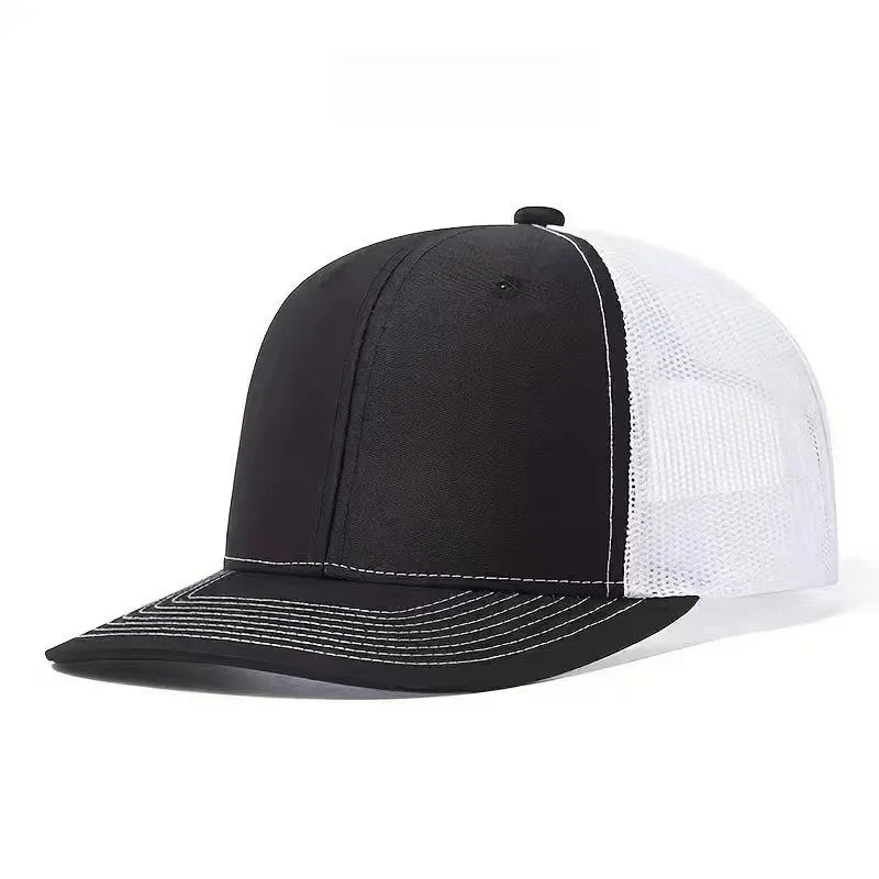 Richardson 112 Unisex Mesh Trucker Cap Breathable Sun Hat Slightly Curved Brim Baseball All