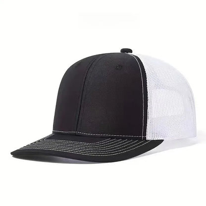 Richardson 112 Unisex Mesh Trucker Cap Breathable Sun Hat Slightly Curved Brim Baseball All