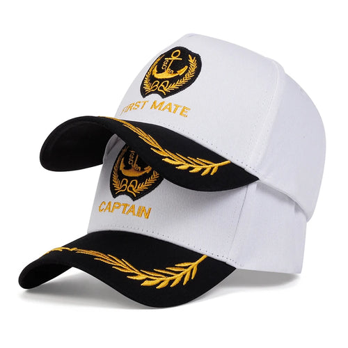 First Mate Letter Embroidery Baseball Caps Spring Autumn Outdoor Adjustable Casual Hats Sunscreen