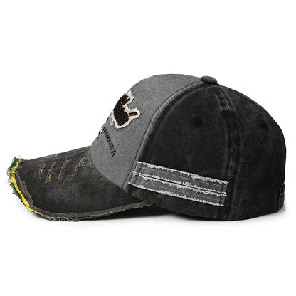 56-60cm Adjustable Retro Old Caps Men Embroidered Letter Baseball 1969 Edged Sports Outdoor Women S