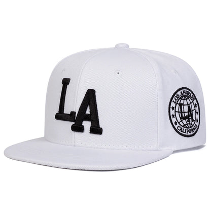 Unisex Letter Embroidery Hip-Hop Hats Spring Autumn Outdoor Adjustable Casual Baseball Caps
