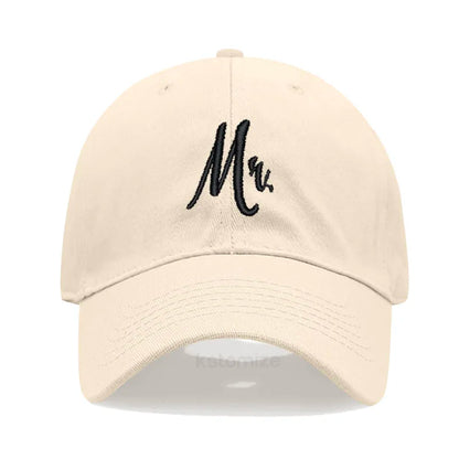 Matching Mr Mrs Baseball Cap Men S Women Cotton Embroidery Sport Golf Caps Bridal Gift Newlywed
