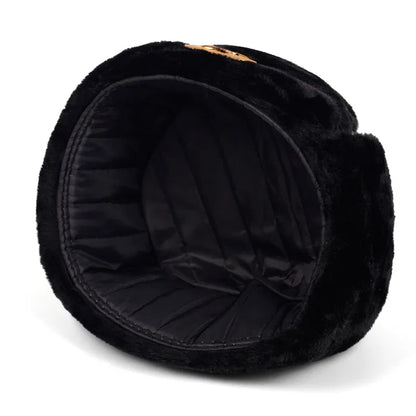 Wild Winter Warm Ski Caps Soviet Badge Lei Feng Hat Windproof Waterproof Men Women Outdoor Thick
