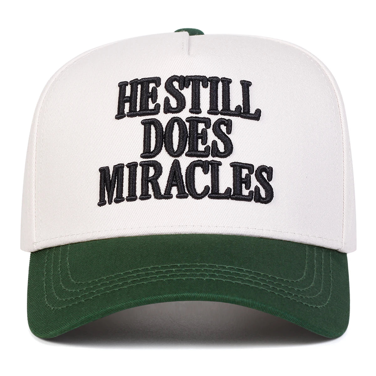 Unisex Hestill Does Miracles Embroidery Baseball Caps Spring Autumn Outdoor Adjustable Casual Hats