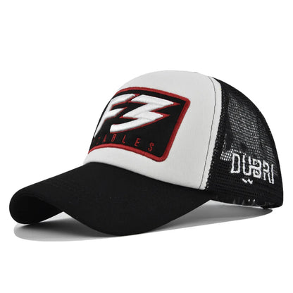 Summer Mesh Baseball Cap Men Women Adjustable Streetwear Outdoor Sun Protection Hip Hop Hat