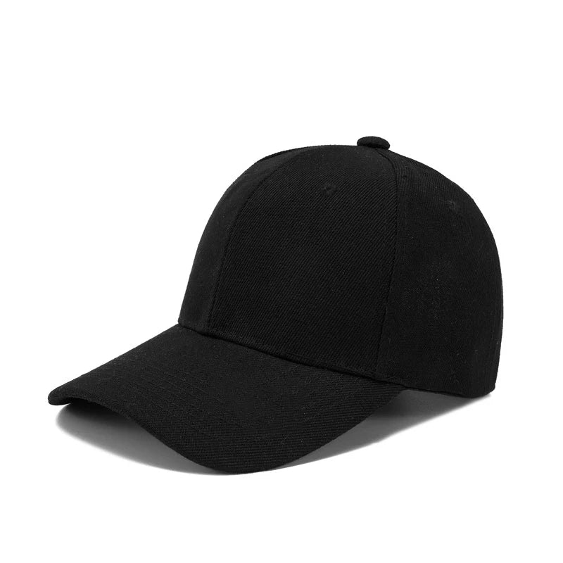 Summer Children Peaked Caps Students Kids Baseball Cap Boy Girl Solid Color Cotton Adjustable Hats