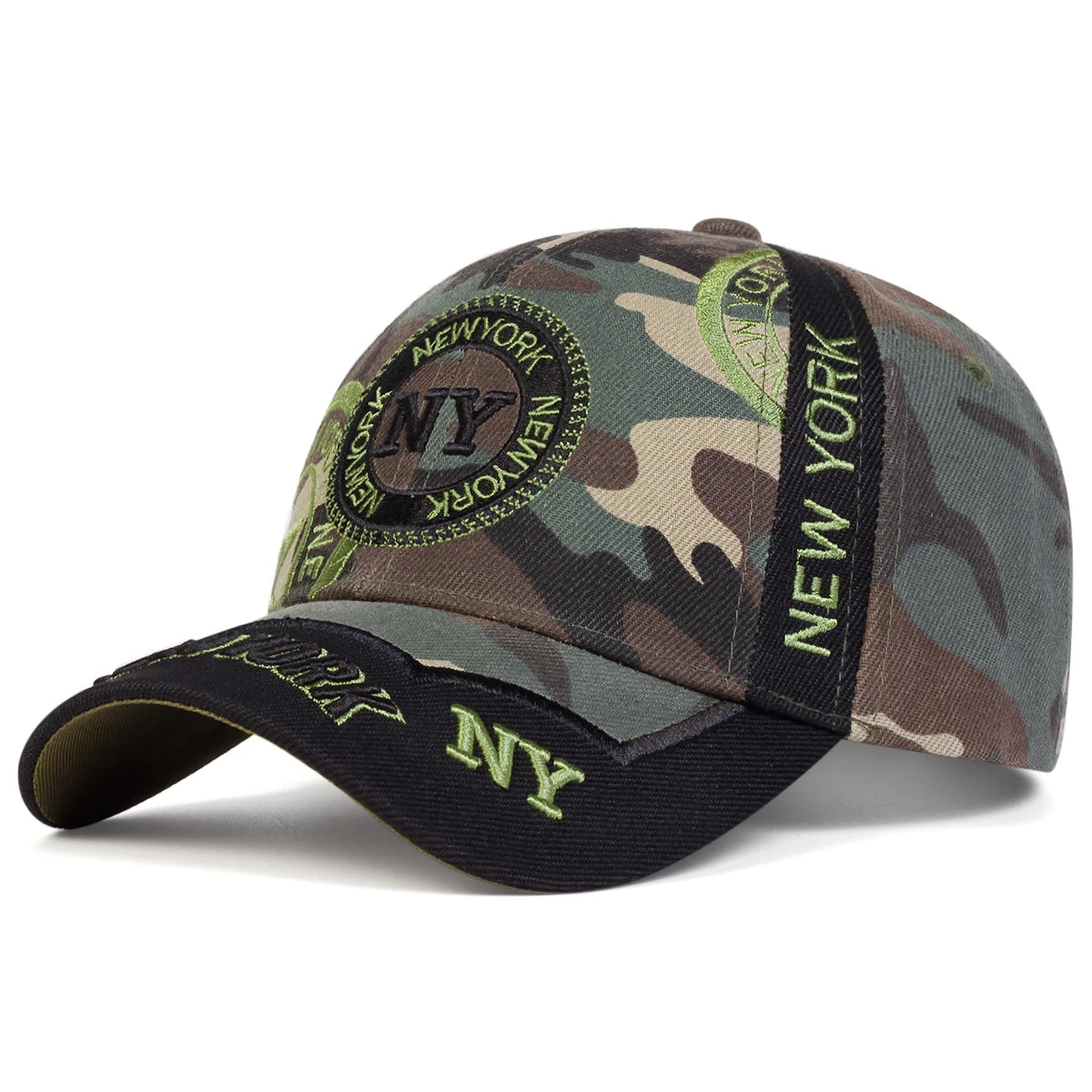 Unisex Letter Embroidery Baseball Caps Spring Autumn Outdoor Adjustable Casual Hats Sunscreen Hat