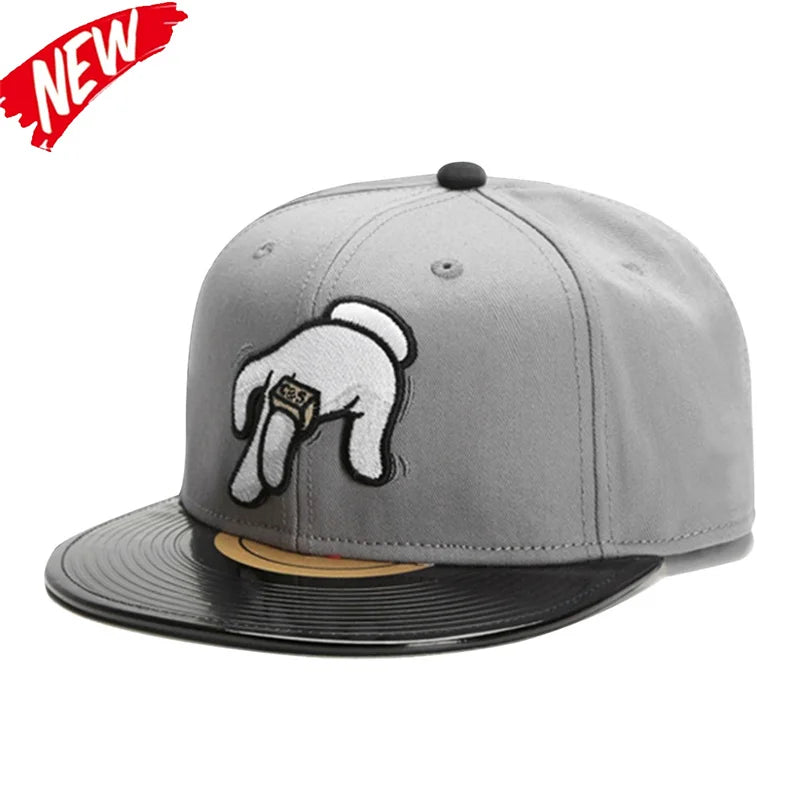 Brand Fastball Cap Cookie Embroidery Hiphop Snapback Hat Baseball Caps Men Women Outdoor Adult