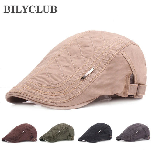Cotton Beret Hats Men Women Summer Flat Cap Male Vintage Casquette Caps Fall Berets S Hat Auntumn