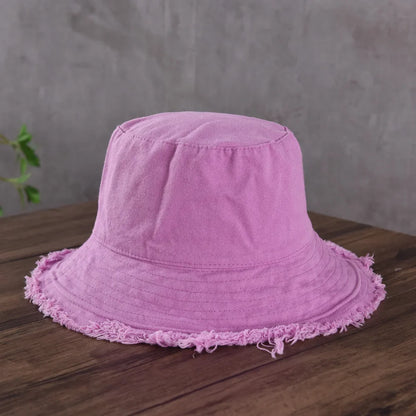 Fashion Foldable Burrs Bucket Hatsfor Women Men Beach Sun Visor UV Protection UPF 50+ Sun Hat Summer Large Wide Brim Panama Bob