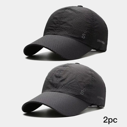 Men's Quick Dry Breathable Running Baseball Cap Outdoor Sun Hatq