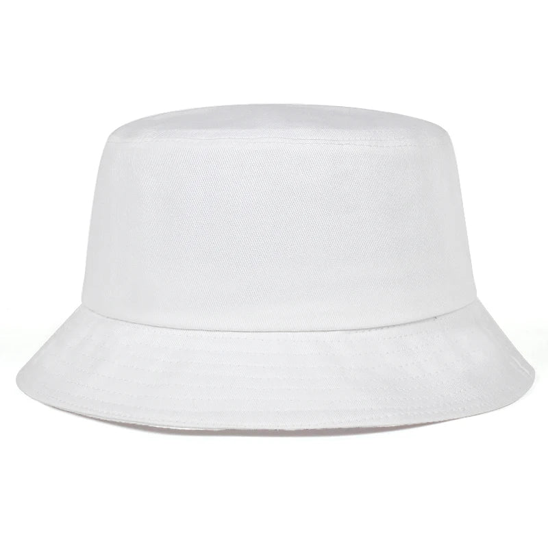 Unisex Solid Color Light Plate Personality Bucket Hats Fishermen Caps Outdoor Casual Cap Sunscreen