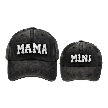Cool Mama Mini Women Children Kids Cap Sets Spring Summer Outdoor Lady Female Boy Girls Baseball