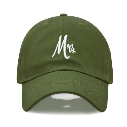 Matching Mr Mrs Baseball Cap Men S Women Cotton Embroidery Sport Golf Caps Bridal Gift Newlywed
