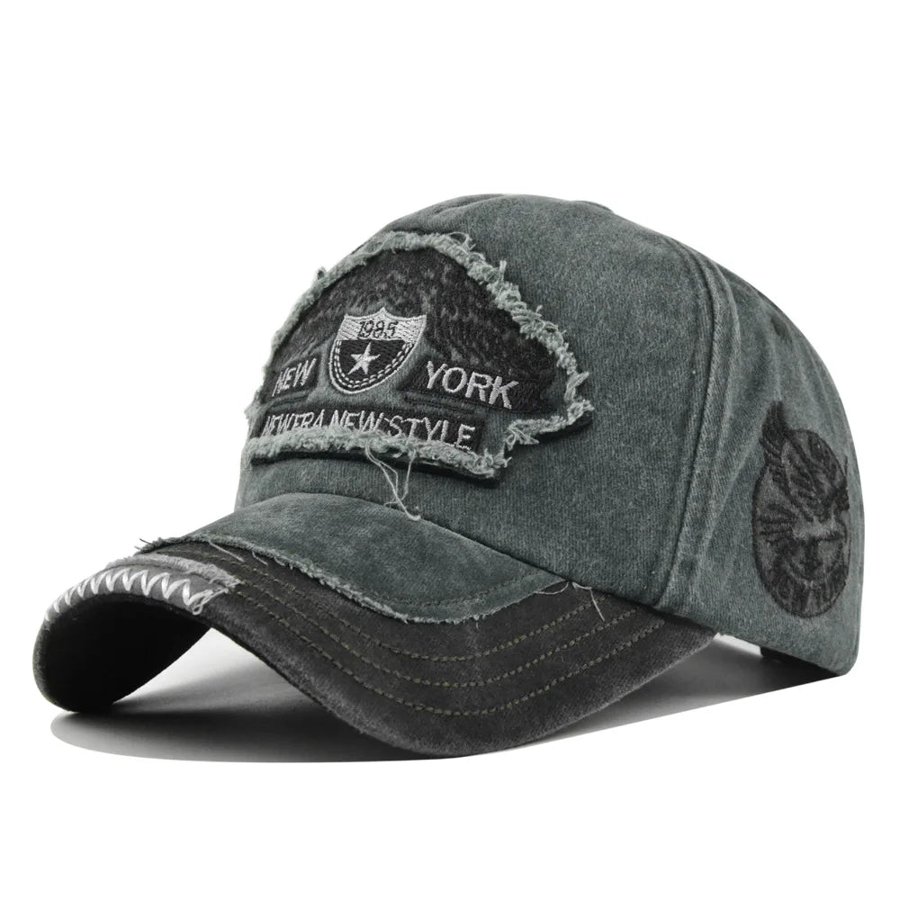 Unisex New Summer Travel Peaked Cap Men's Embroidery Hip-Hop Hat Sun Visor Adjustable Trucker Breathable Mesh Cap Snapback Hat