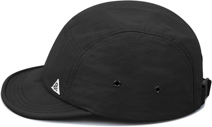 Summer Trucker Cap 5 Panel Baseball Caps Men Women Short Brim Dad Hats Flat Bill Casual Running Cap Sun Hat Couple's Cadet Cap