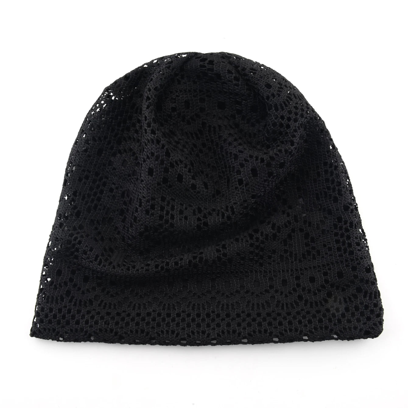 Women's Knitted Lace Lightweight Slouchy Hat Spring Summer Breathable Elegant Design Beanie For Lady Outdoor Casual Outfits