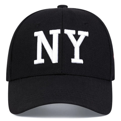 Unisex Letter Embroidery Baseball Caps Spring Autumn Outdoor Adjustable Casual Hats Sunscreen Hat