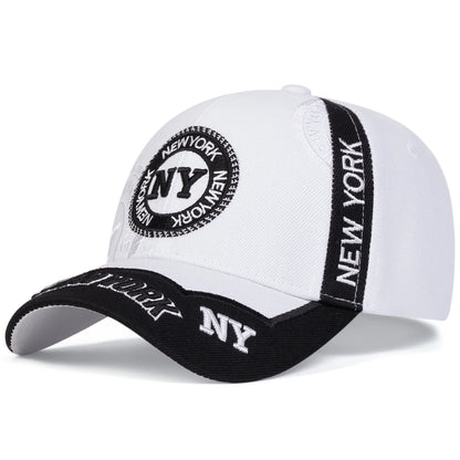 Unisex Letter Embroidery Baseball Caps Spring Autumn Outdoor Adjustable Casual Hats Sunscreen Hat