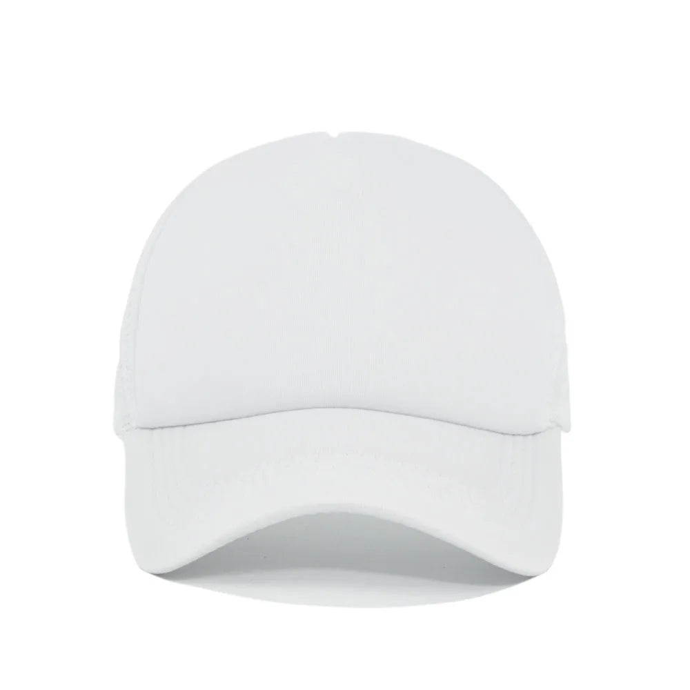 New 2026 Summer Mesh Baseball Cap for Unisex High Quality Adjustable Breathable Trucker Outdoor Sport Sun Hat Snapback Casquette