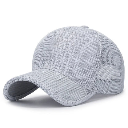 Fashion Breathable Baseball Cap, Quick-drying Mesh Outdoor Sport Fishing Golf Sun Hat For Women & Men