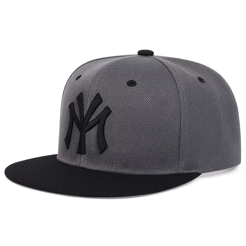 Unisex Letter Embroidery Hip-Hop Hats Outdoor Adjustable Casual Baseball Caps Sunscreen Hat Sports