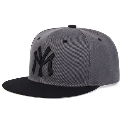 Unisex Letter Embroidery Hip-Hop Hats Outdoor Adjustable Casual Baseball Caps Sunscreen Hat Sports