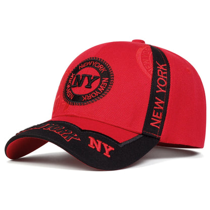 Unisex Letter Embroidery Baseball Caps Spring Autumn Outdoor Adjustable Casual Hats Sunscreen Hat