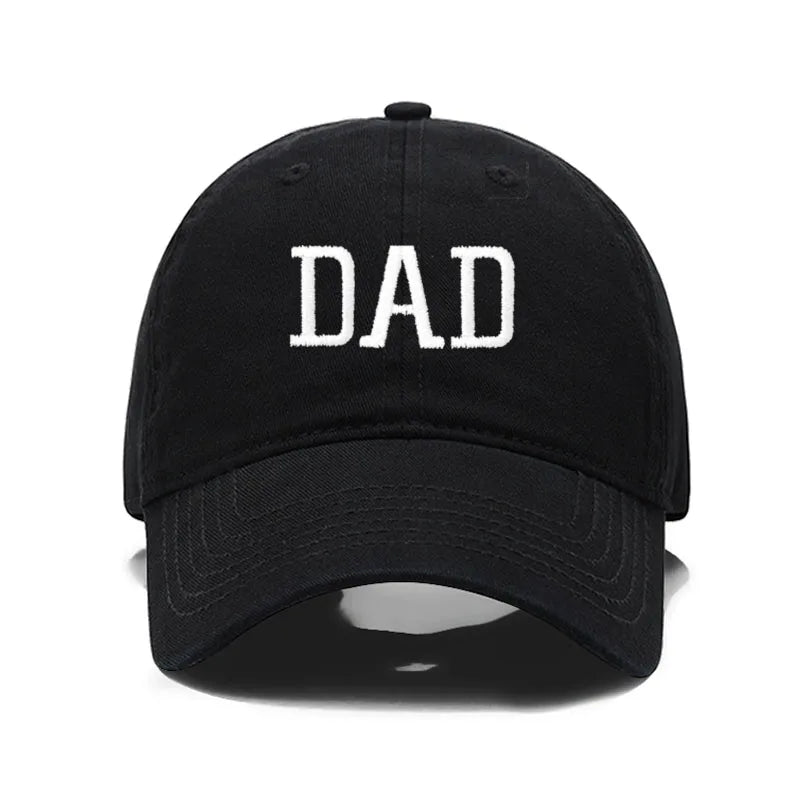 Dad Mom Embroidery Baseball Cap Women Men Hat Sport Visors Snapback Sun Breathable Outdoor Caps
