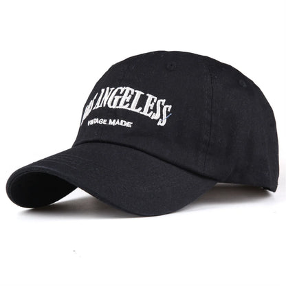 Cotton Baseball Cap Men Women Embroidery Hat Soft Top Caps Casual Retro Snapback Hats Unisex - Soft