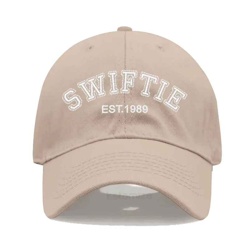 Swiftie 1989 Embroidery Baseball Cap Men Women Unisex Washed Cotton Dad Hat Sun Gift Fans Outdoor