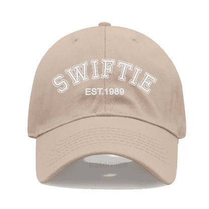 Swiftie 1989 Embroidery Baseball Cap Men Women Unisex Washed Cotton Dad Hat Sun Gift Fans Outdoor