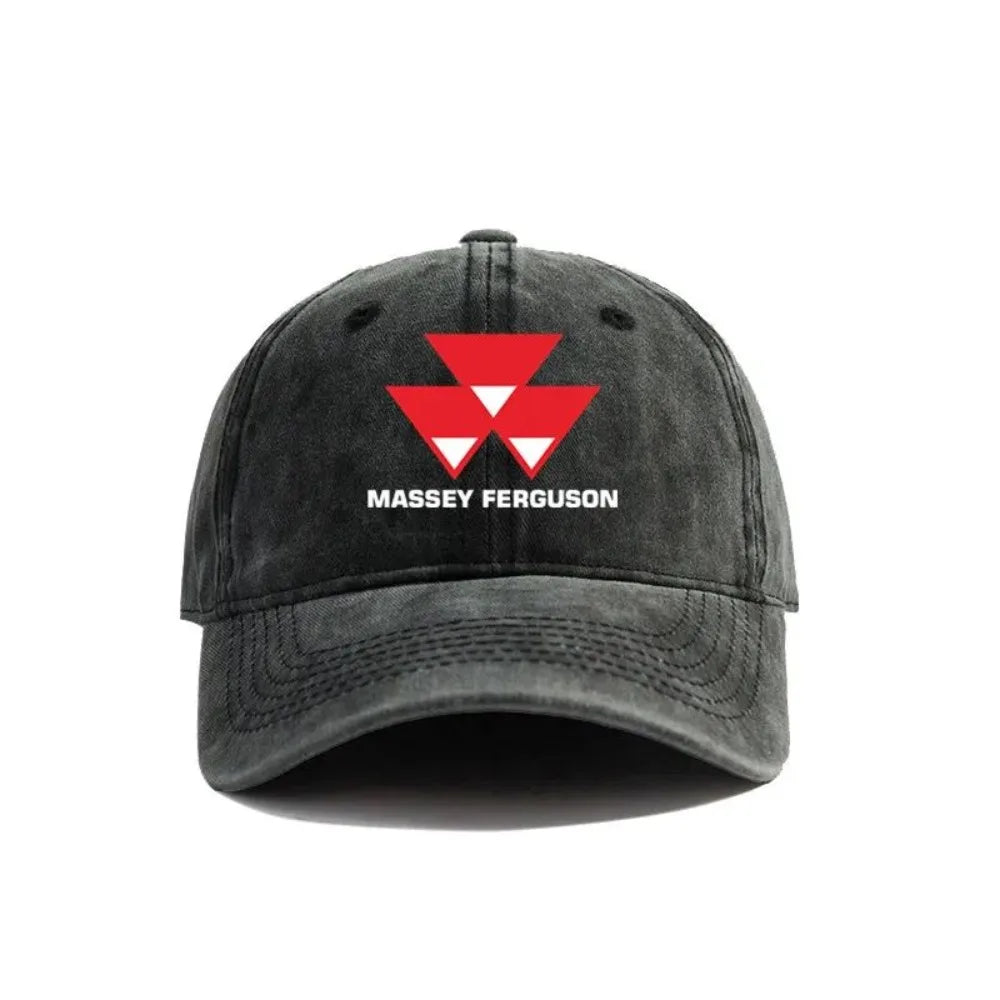 Massey Ferguson Baseball Caps Distressed Hats Cap Men Women Retro Outdoor Summer Adjustable