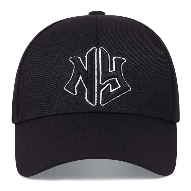 Unisex Ng Letter Side Ar Embroidery Baseball Caps Spring Autumn Outdoor Adjustable Casual Hats