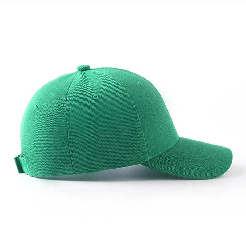 Classic Plain Baseball Cap Men Women Multi Colors Available
