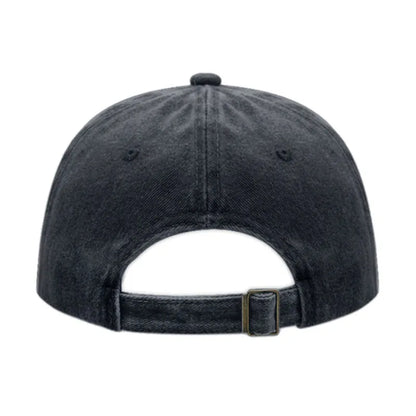 Washed Cotton Baseball Cap Men Women Unisex Embroidery Sun Protection Outdoor Sports Golf Caps