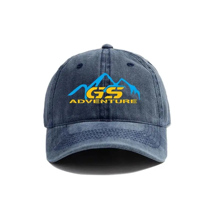 Gs Adventure Baseball Caps Distressed Hats Cap Men Women Retro Outdoor Summer Adjustable Leisure Sun