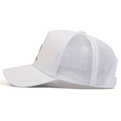 Unisex Xx Smiling Face Camouflage Baseball Net Caps Spring Summer Outdoor Adjustable Casual Hats