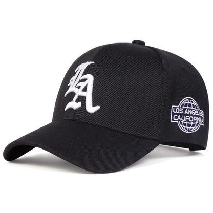 Unisex Personality Letter Embroidery Baseball Caps Spring Autumn Outdoor Adjustable Casual Hat Hip