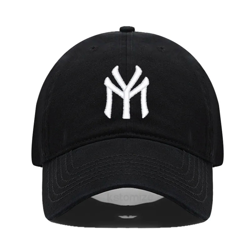 Letter My Embroidery Baseball Cap Women Men Adjustable Soft Washed Cotton Sports Dad Hat Spring