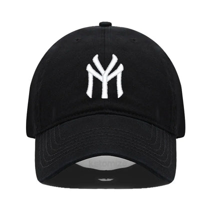 Letter My Embroidery Baseball Cap Women Men Adjustable Soft Washed Cotton Sports Dad Hat Spring