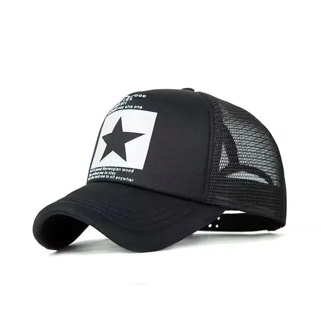 Spring Baseball Cap Snapback Mesh Hats Hip Hop Caps Cool Men Female Outdoor Casual Sun Hat