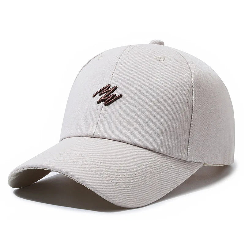 3d Embroidered Mn Simple Korean Design Baseball Cap Men Women Adjustable Buckle