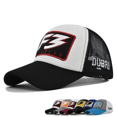 Summer Mesh Baseball Cap Men Women Adjustable Streetwear Outdoor Sun Protection Hip Hop Hat